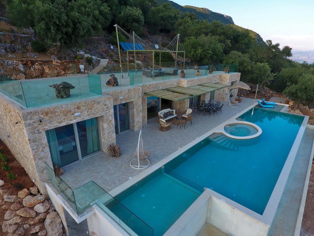 Summerwine Luxury Villa Sea View Private Pool Spartylas Exterior foto