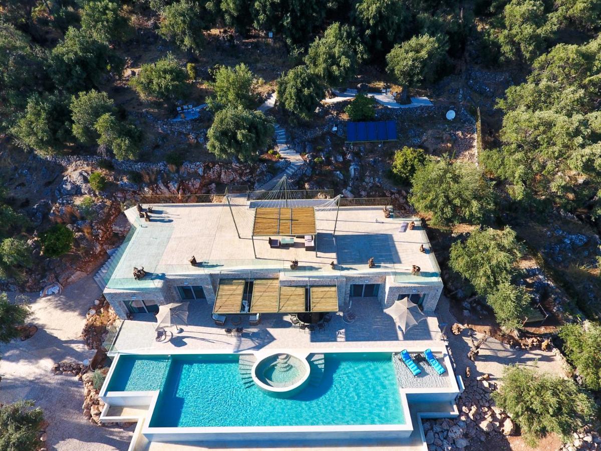 Summerwine Luxury Villa Sea View Private Pool Spartylas Exterior foto