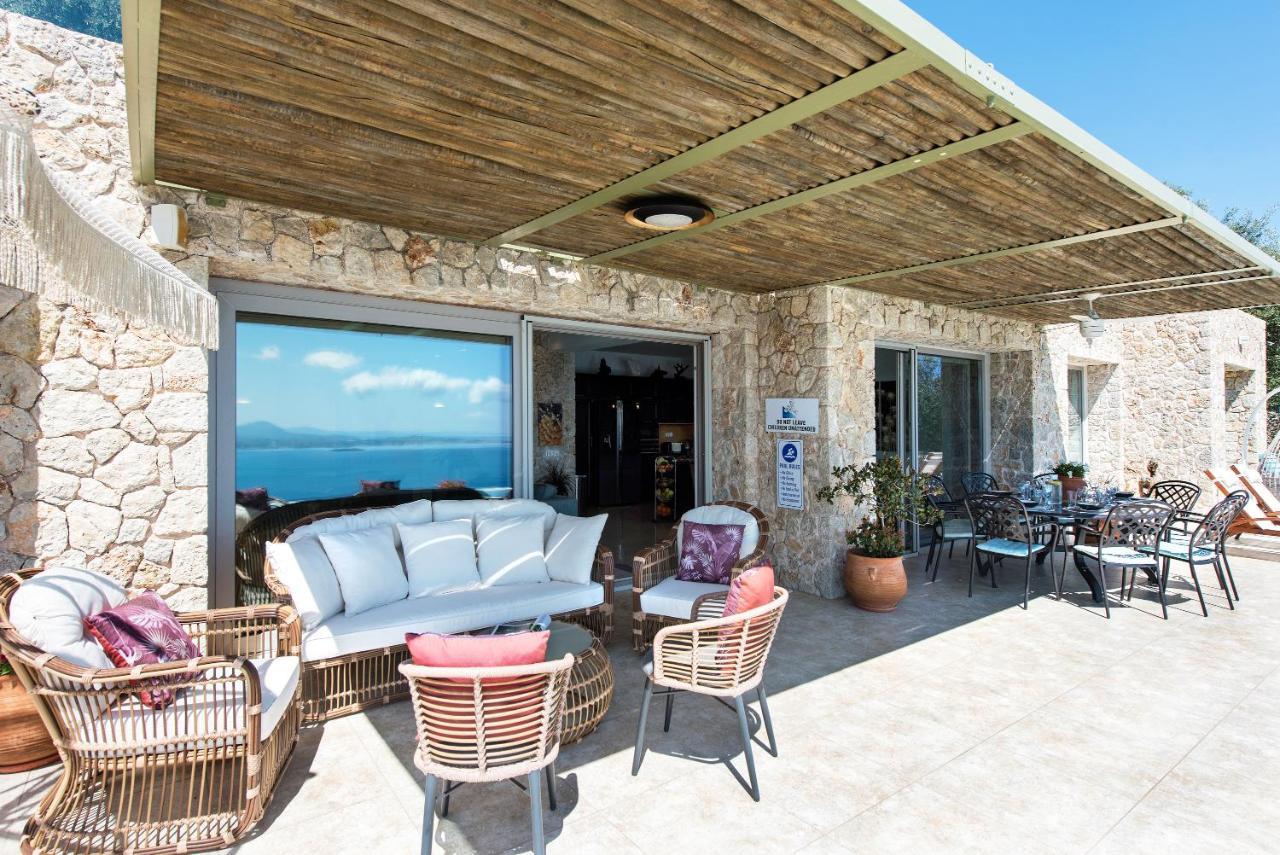 Summerwine Luxury Villa Sea View Private Pool Spartylas Exterior foto