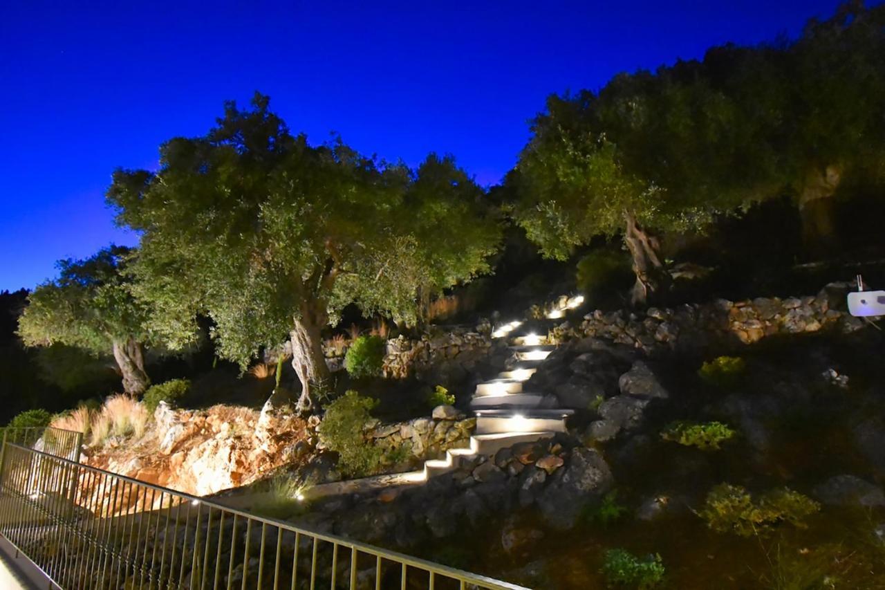 Summerwine Luxury Villa Sea View Private Pool Spartylas Exterior foto