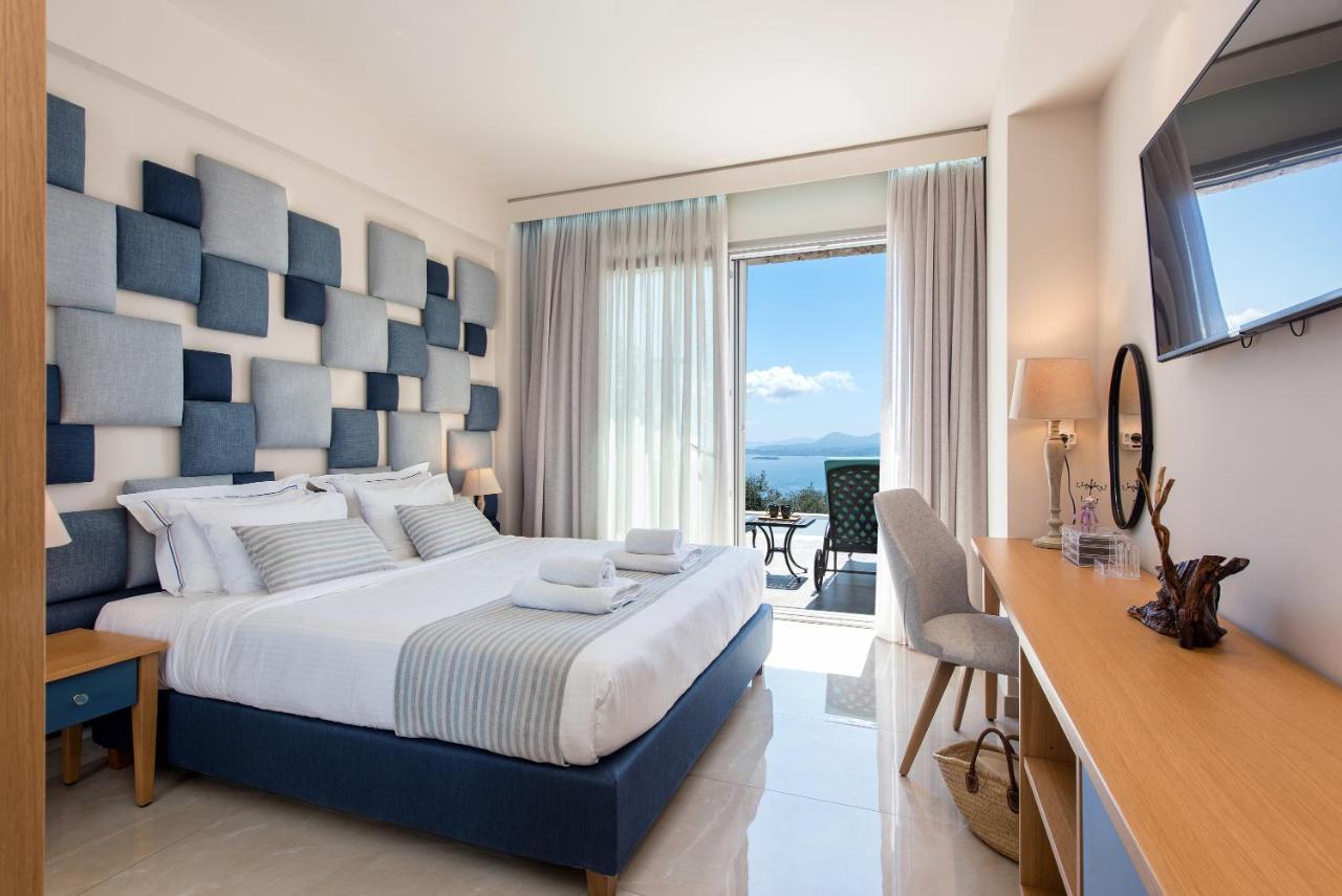 Summerwine Luxury Villa Sea View Private Pool Spartylas Exterior foto