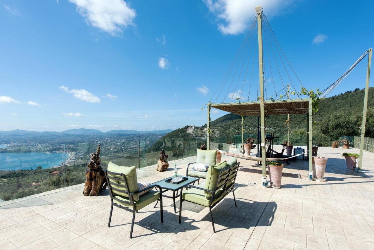 Summerwine Luxury Villa Sea View Private Pool Spartylas Exterior foto